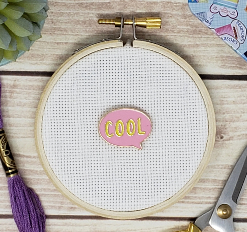 Cool Thought Bubble Needle Minder