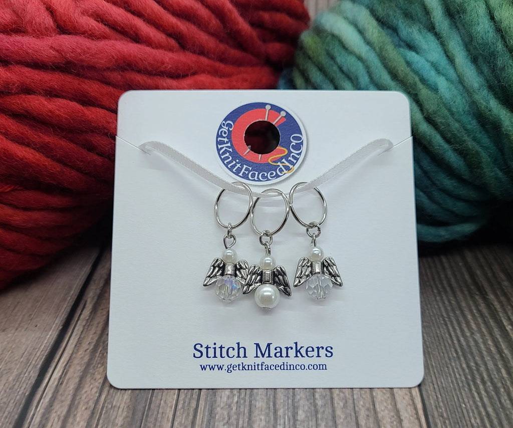Knit Christmas Stitch Marker Set - Set K10