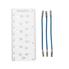 TWIST™ X-Flex Blue Cable 2" (5 cm) [S]