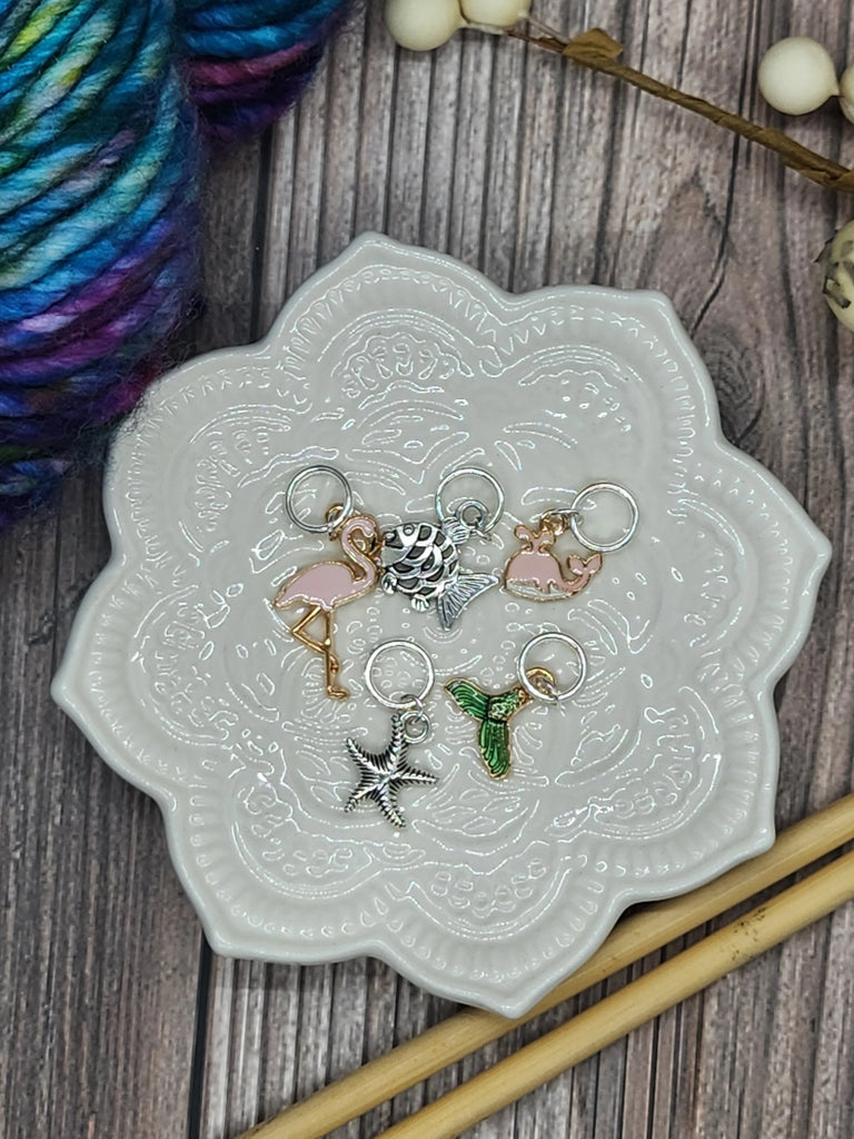 Knit Stitch Marker Set - Set K37