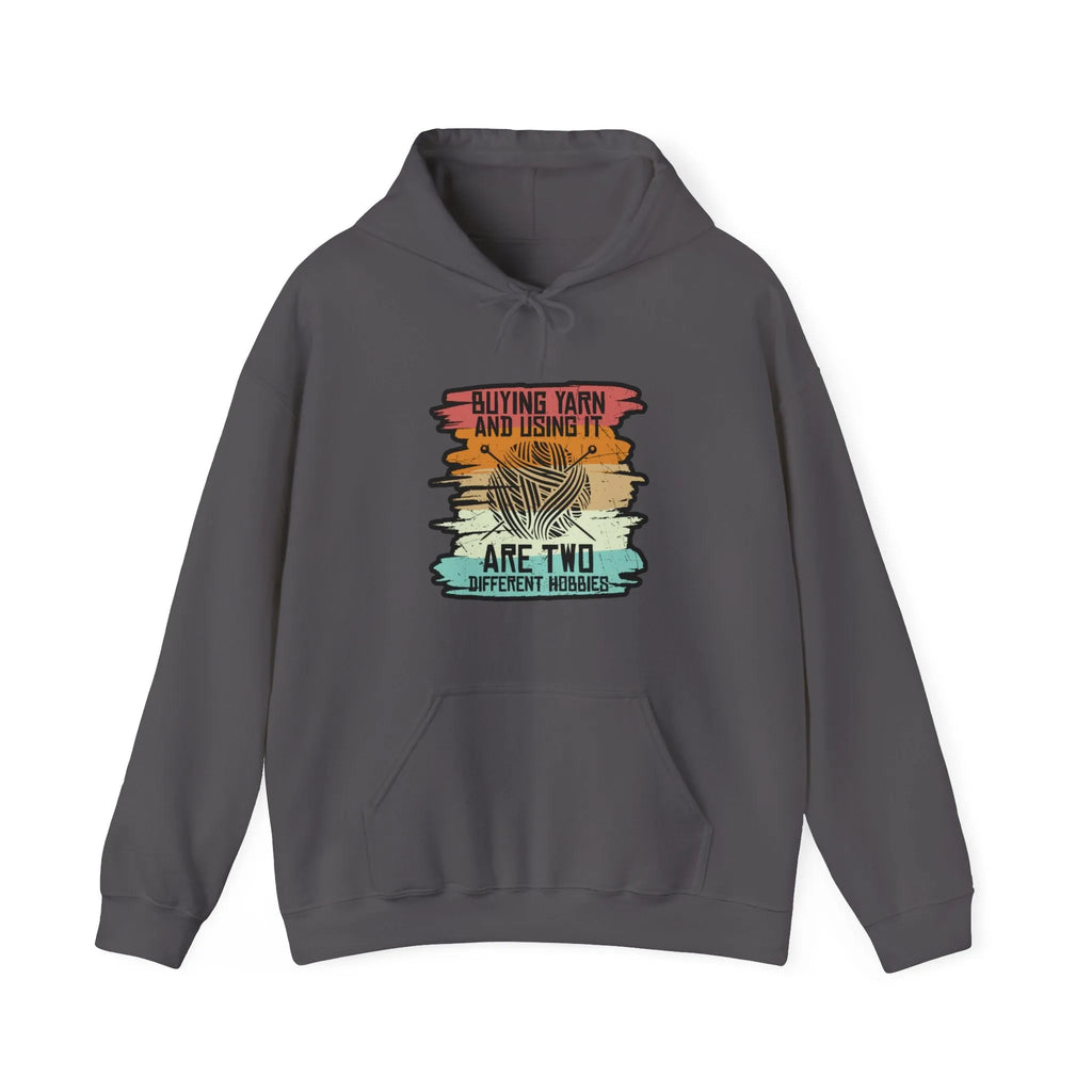 Buying Yarn and Using It Hooded Sweatshirt