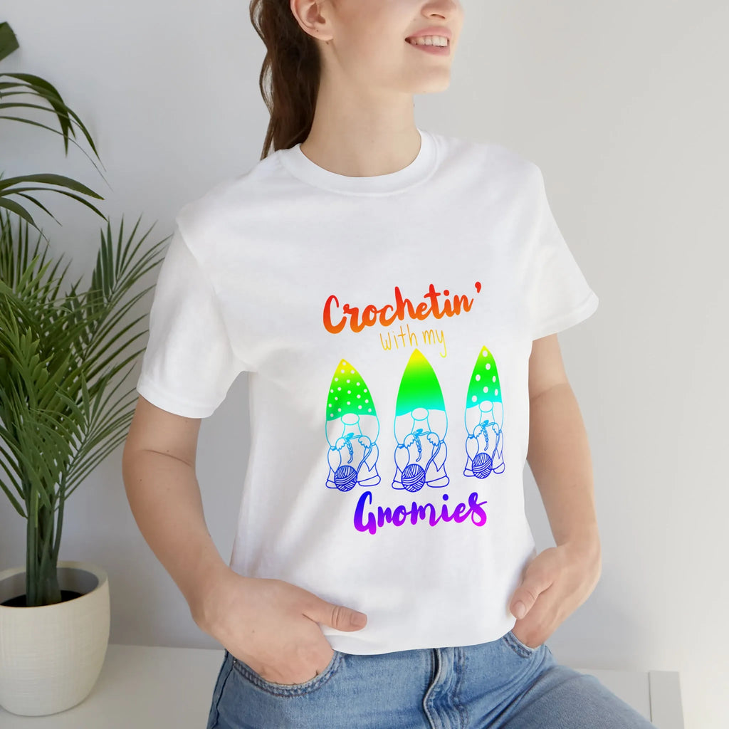 Crochetin' With My Gnomies T-Shirt