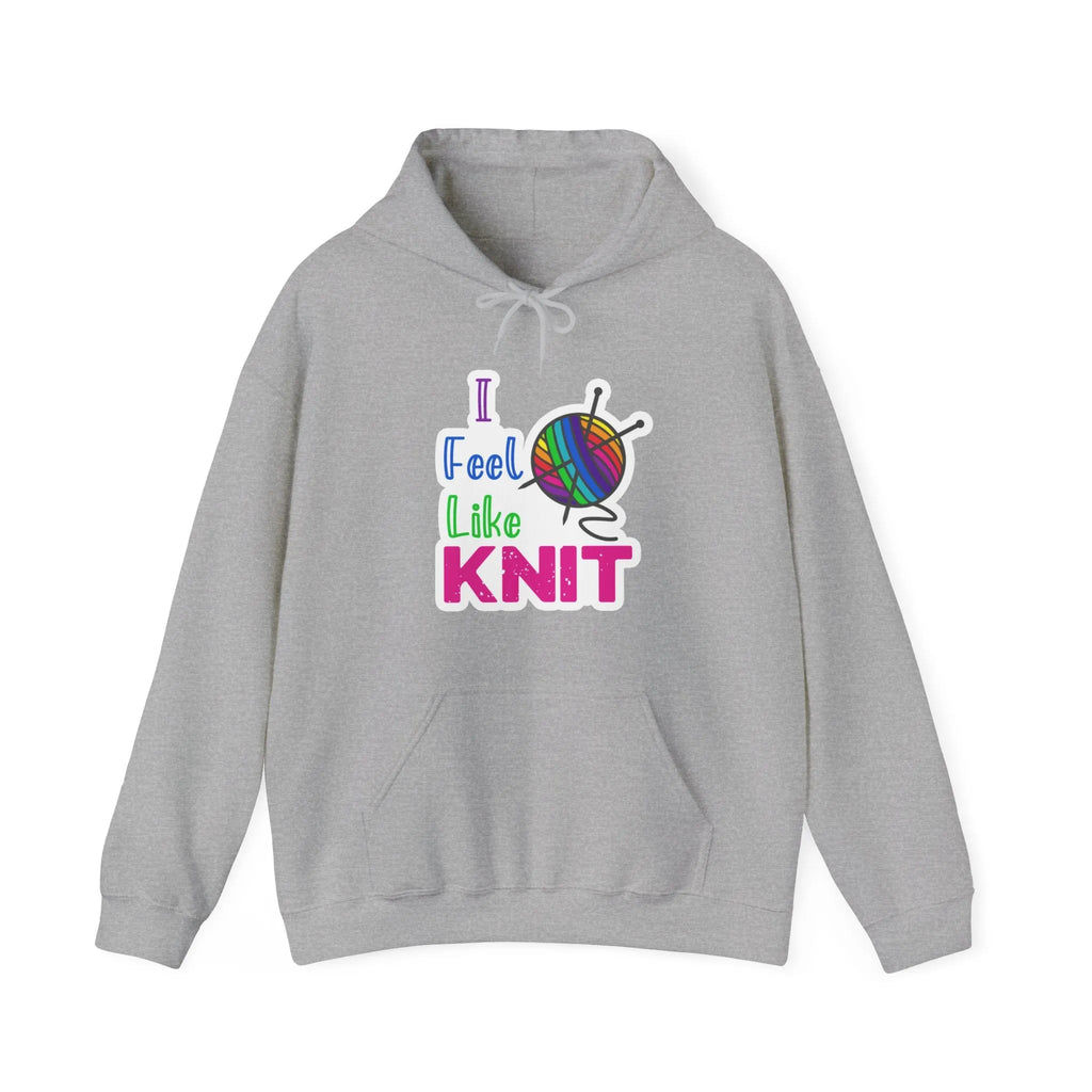 I Feel Like Knit Hooded Sweatshirt