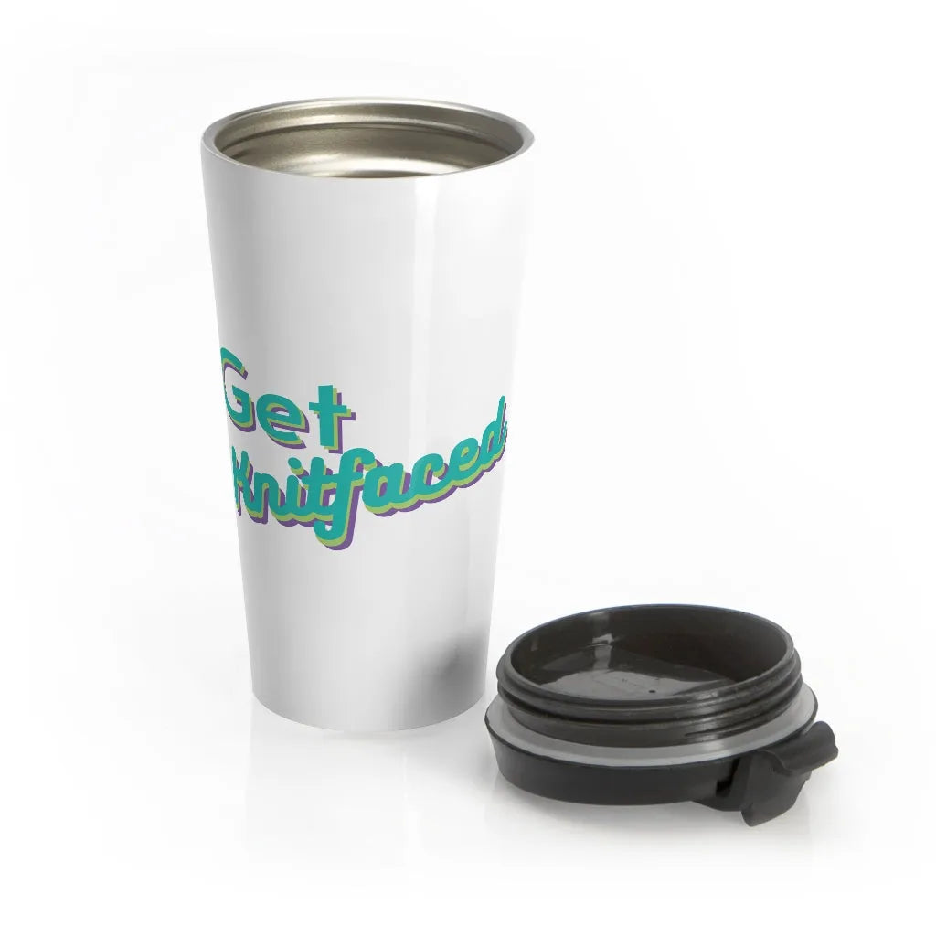 Get Knitfaced Stainless Steel Travel Mug