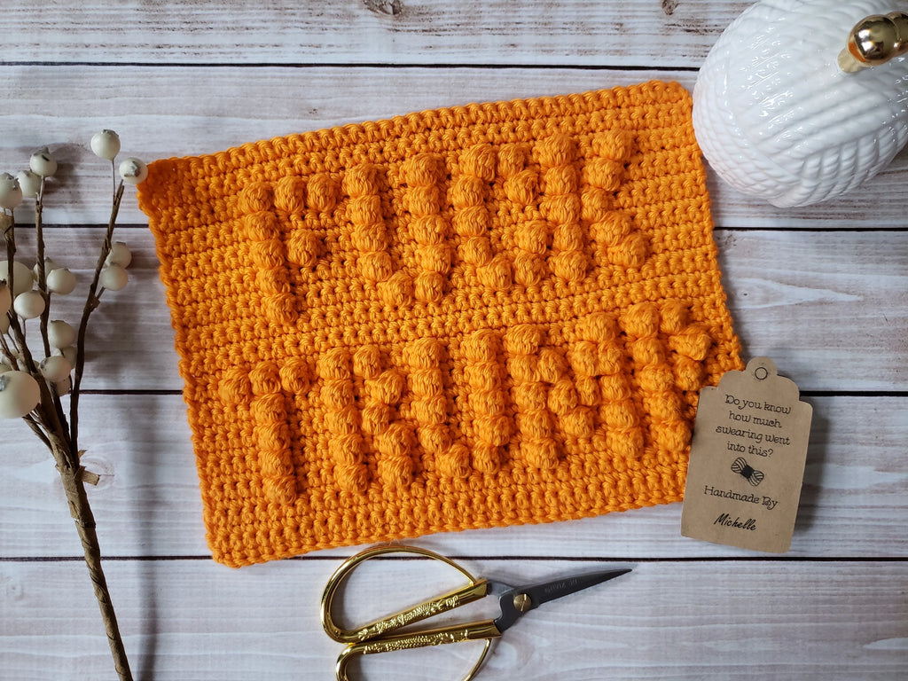 Fuck Trump Dishcloth (Crochet Version)