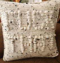 Load image into Gallery viewer, Hand Made Double Sided Crochet Pillow