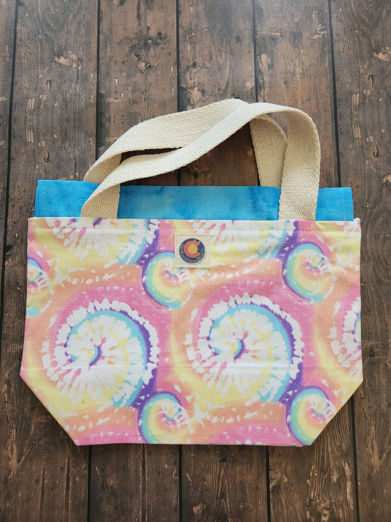 Hand Made Tie Dye Project Bag Small