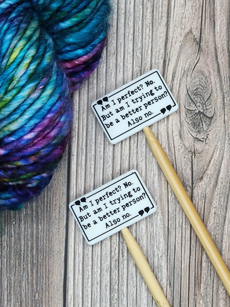 Am I Perfect? Stitch Stoppers