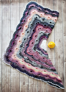 Multicolored Star Shaped Baby Blanket